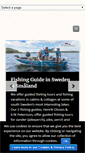 Mobile Screenshot of fishing-in-sweden.com